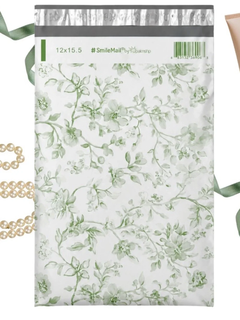NEW! 🌿10 Sage Green Toile Large poly Mailers 12 x 15 in